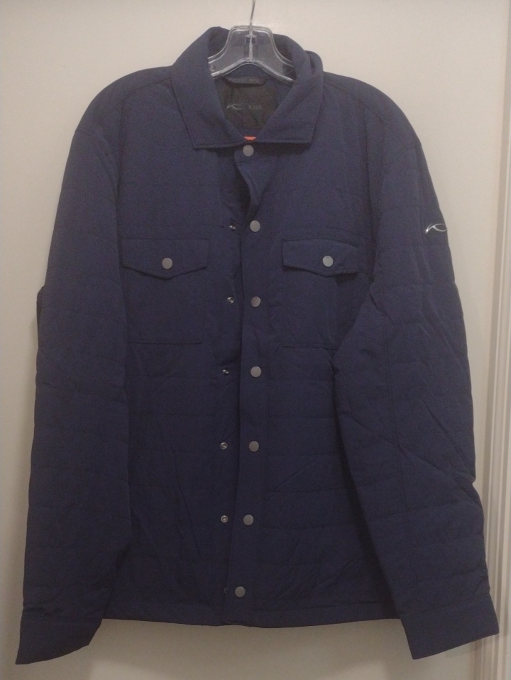 KJUS Men's Quilted Navy Jacket (J1352)